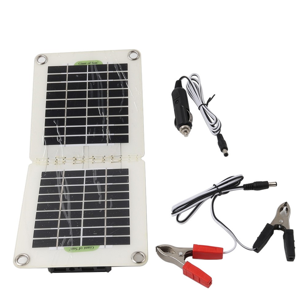 60W Foldable Solar Panel Module for 18V/12V RV/Car/Boat Battery Recharge hs