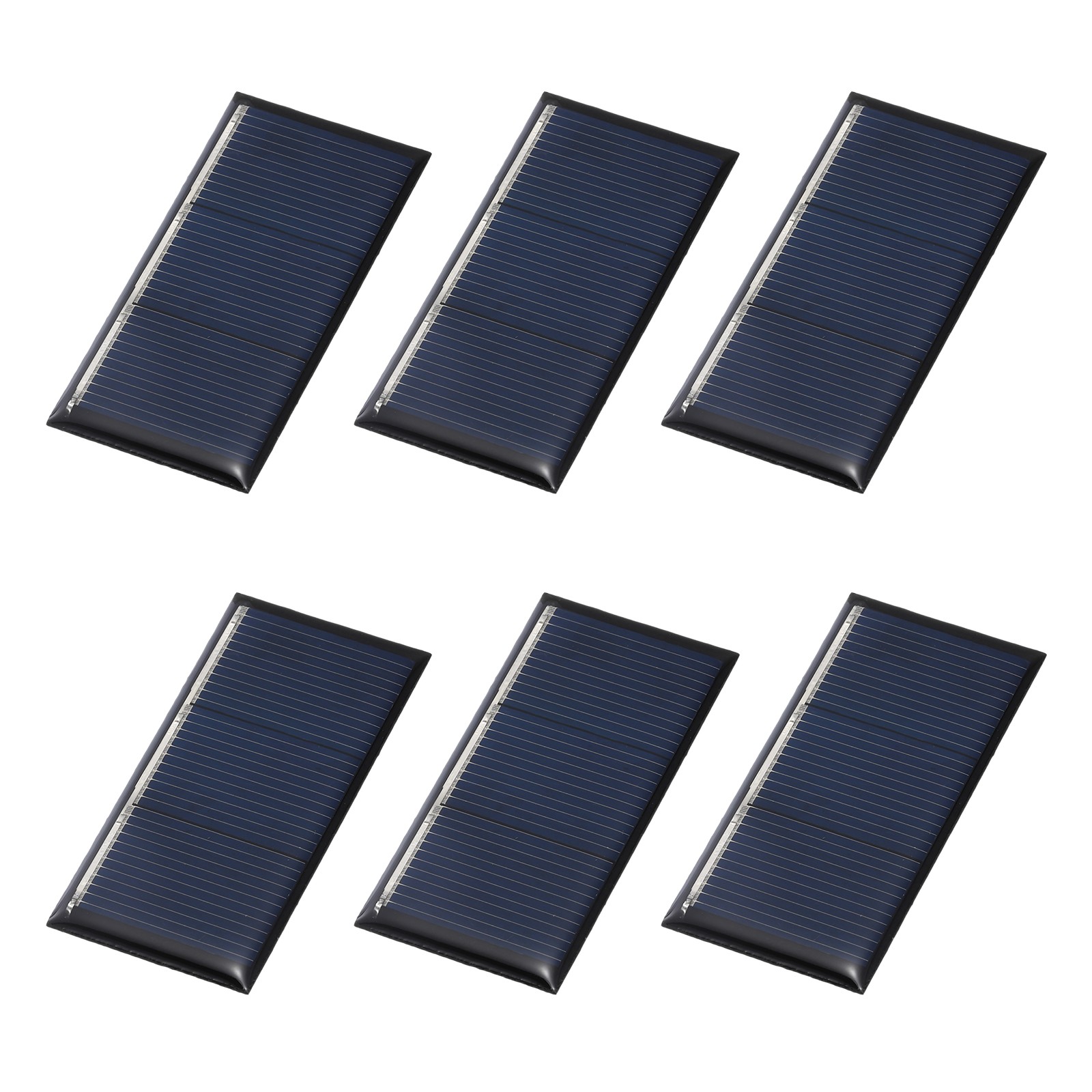 6 mini solar panels 1.5V 0.24W 160mA, photovoltaic cells