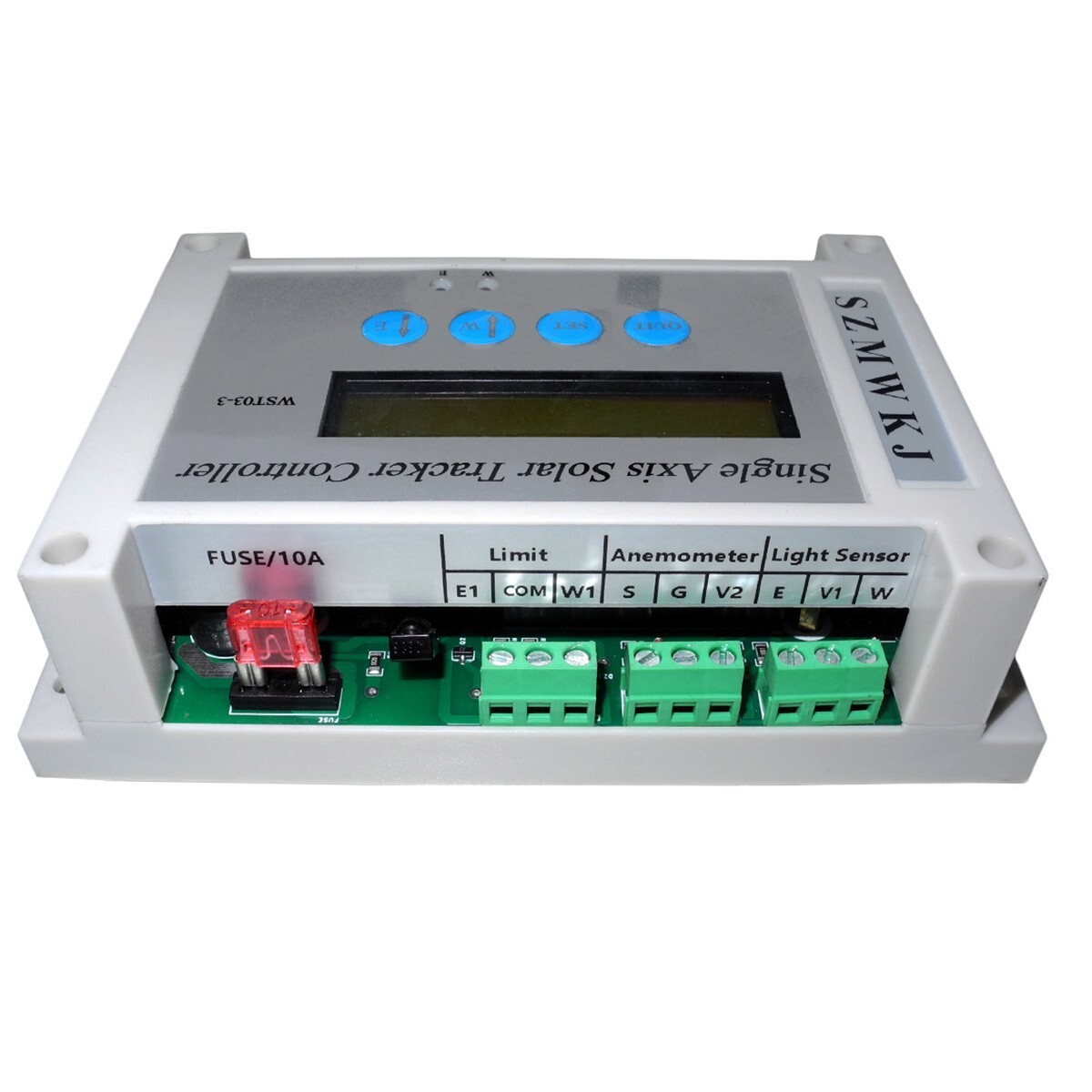 WST03-3 LCD Solar Tracking Single Axis Solar Tracker Controller DIY Solar System