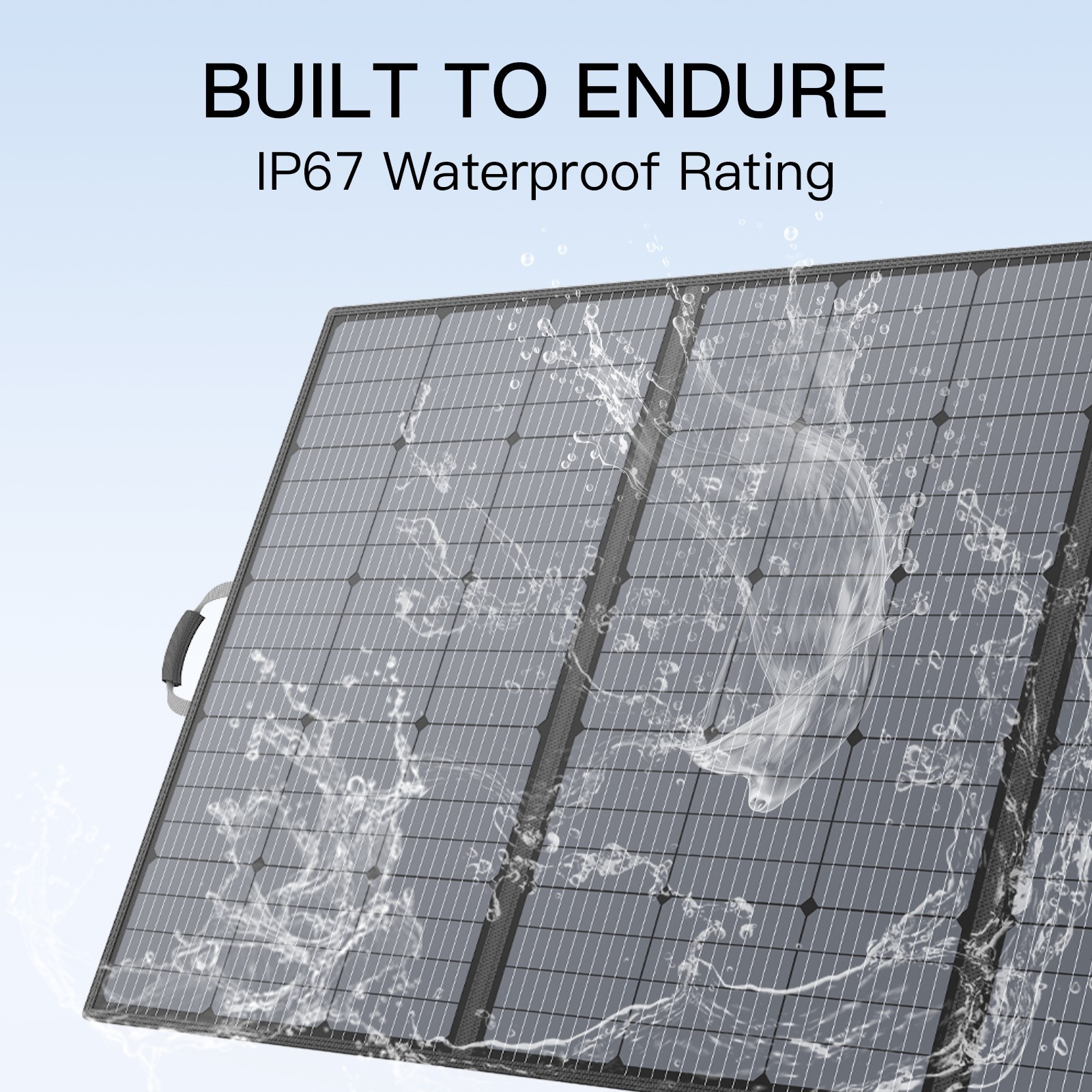 400 watt Solar Panel Folding Solar Charger for Ecoflow Power Stations Refurbish