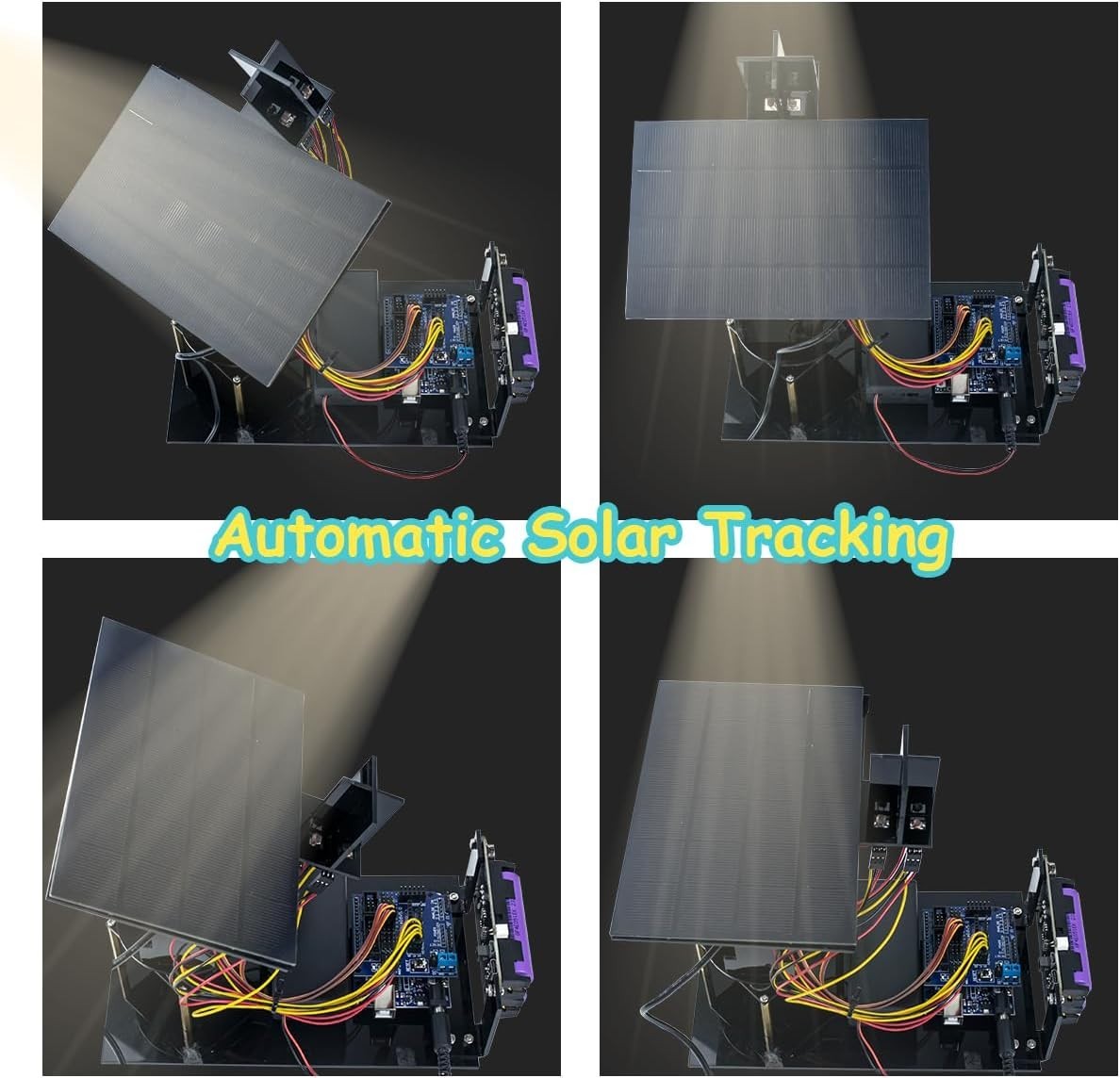 DIY Solar Tracking Project Kit – Teach Kids Coding and Light Energy Principles