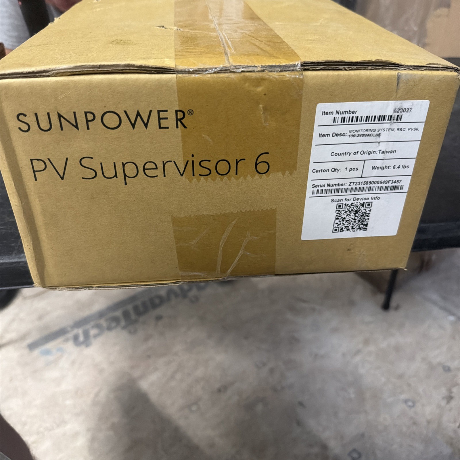 Sunpower Solar PV Supervisor 6 PVS6 Monitoring System *NEW IN BOX*