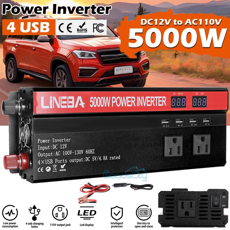 Kit completo de generador solar con inversor de 5000 y panel solar para el hogar