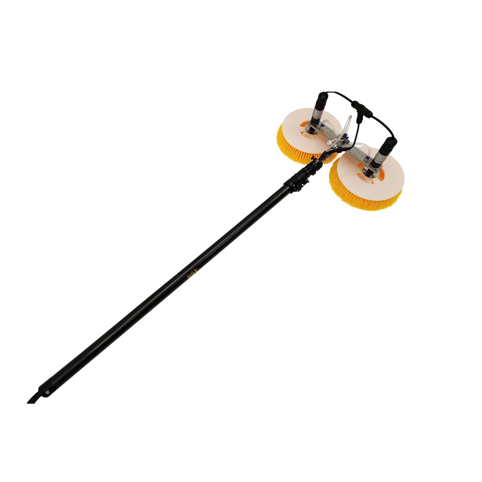 Double Head Electric Solar Photovoltaic Panel Cleaning Machine Multifunctional