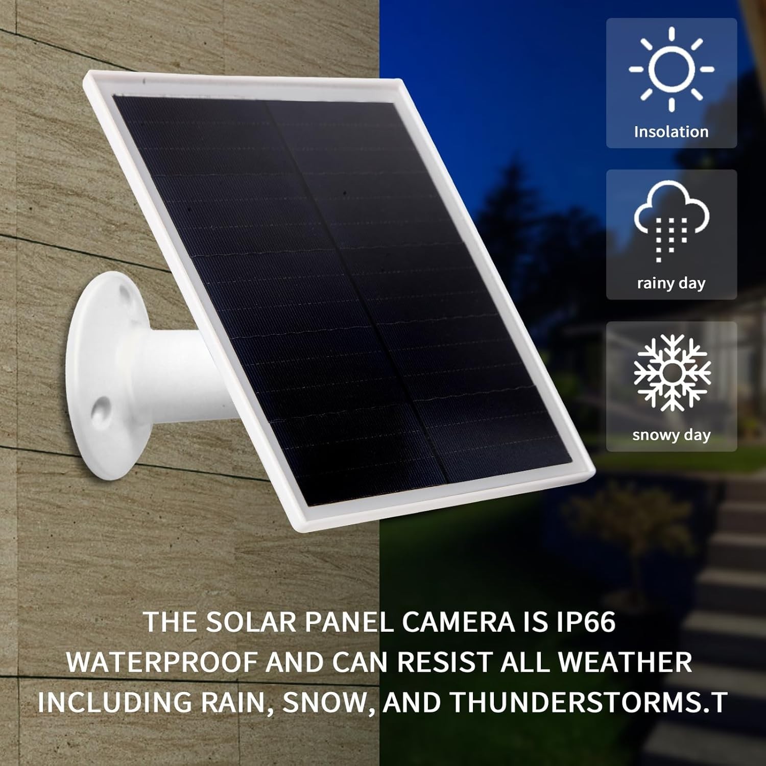 6W Solar Panel Charger, Solar Panel with Micro USB & USB-C Port for DC 5V Out…