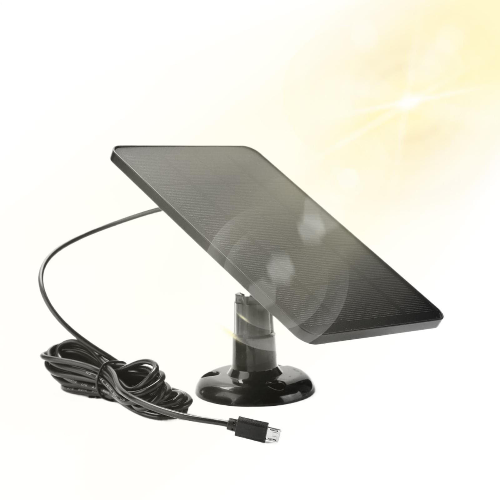 10W 6V Type-C Solar Panel Camera Outdoor Charger Security Camera Home