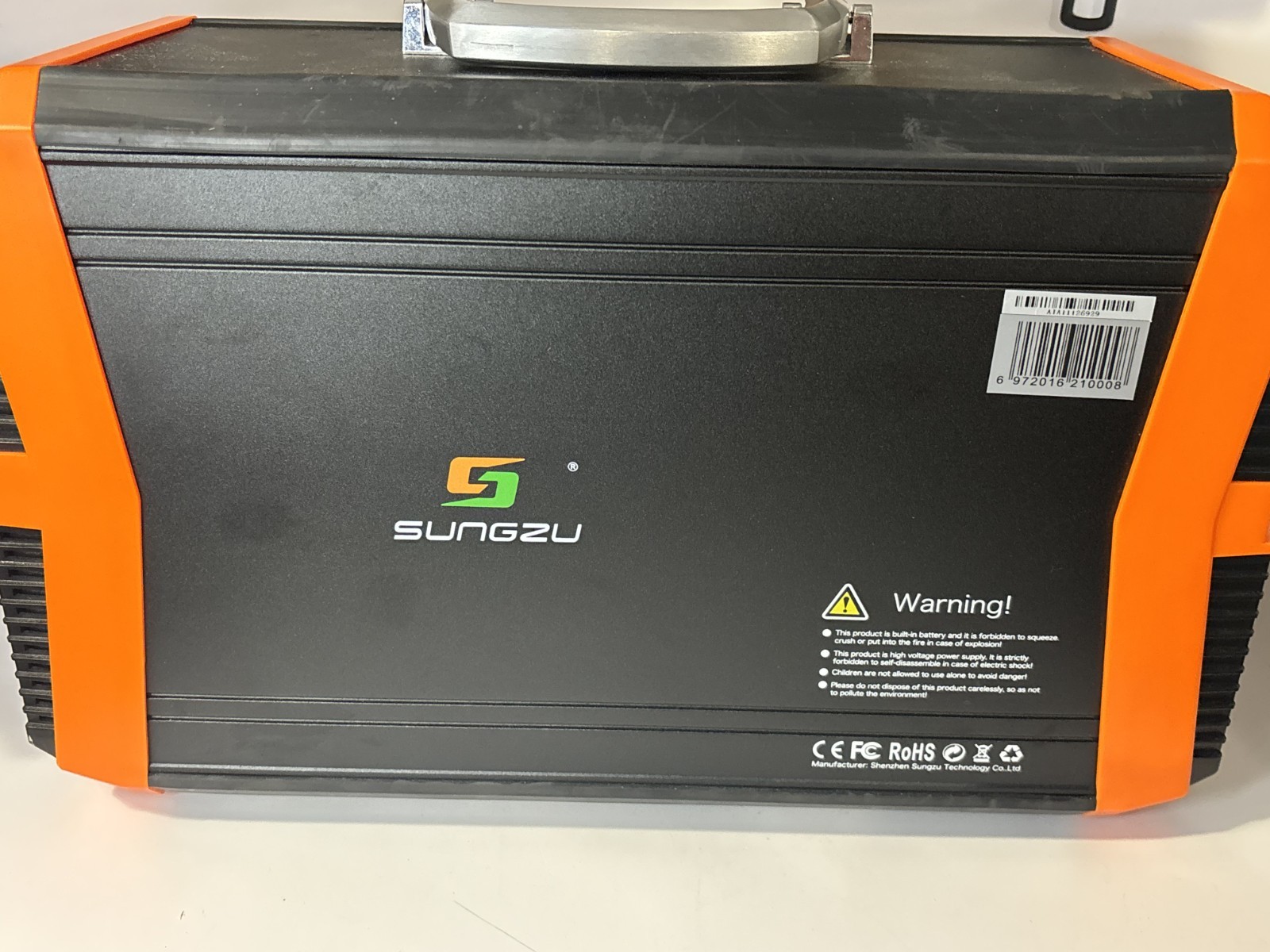 SUNGZU SKA1000 1000W 110V/220V Portable Outdoor Emergency AC/DC Lithium Battery