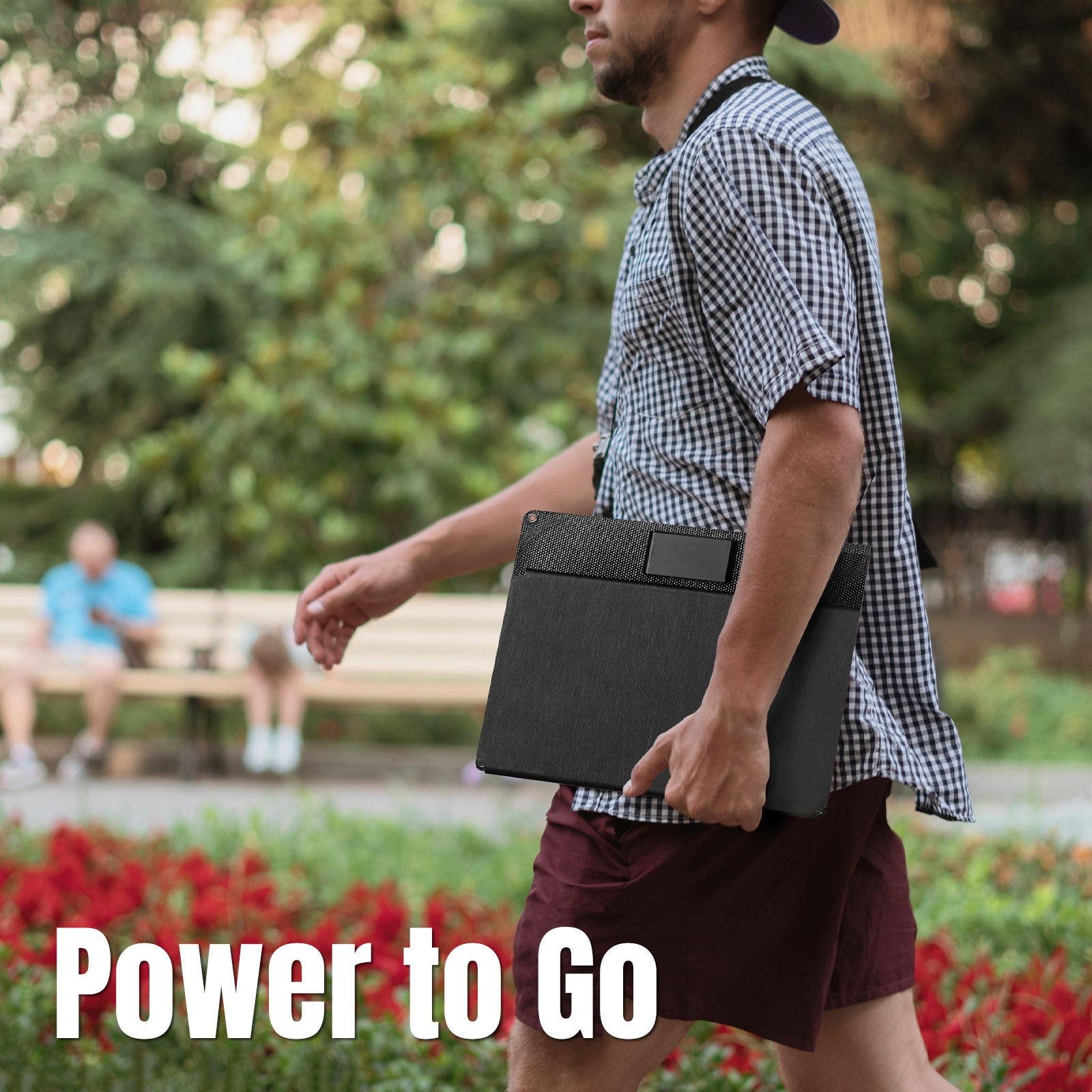 Raddy SP30 Solar Panel, 30W, Portable Foldable Charger, QC3.0 , USB Port Type-C
