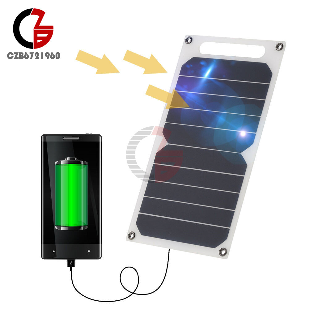 Solar Power Charger Charging Panel Board 5V 10W/6V 1W USB Solar Module Portable