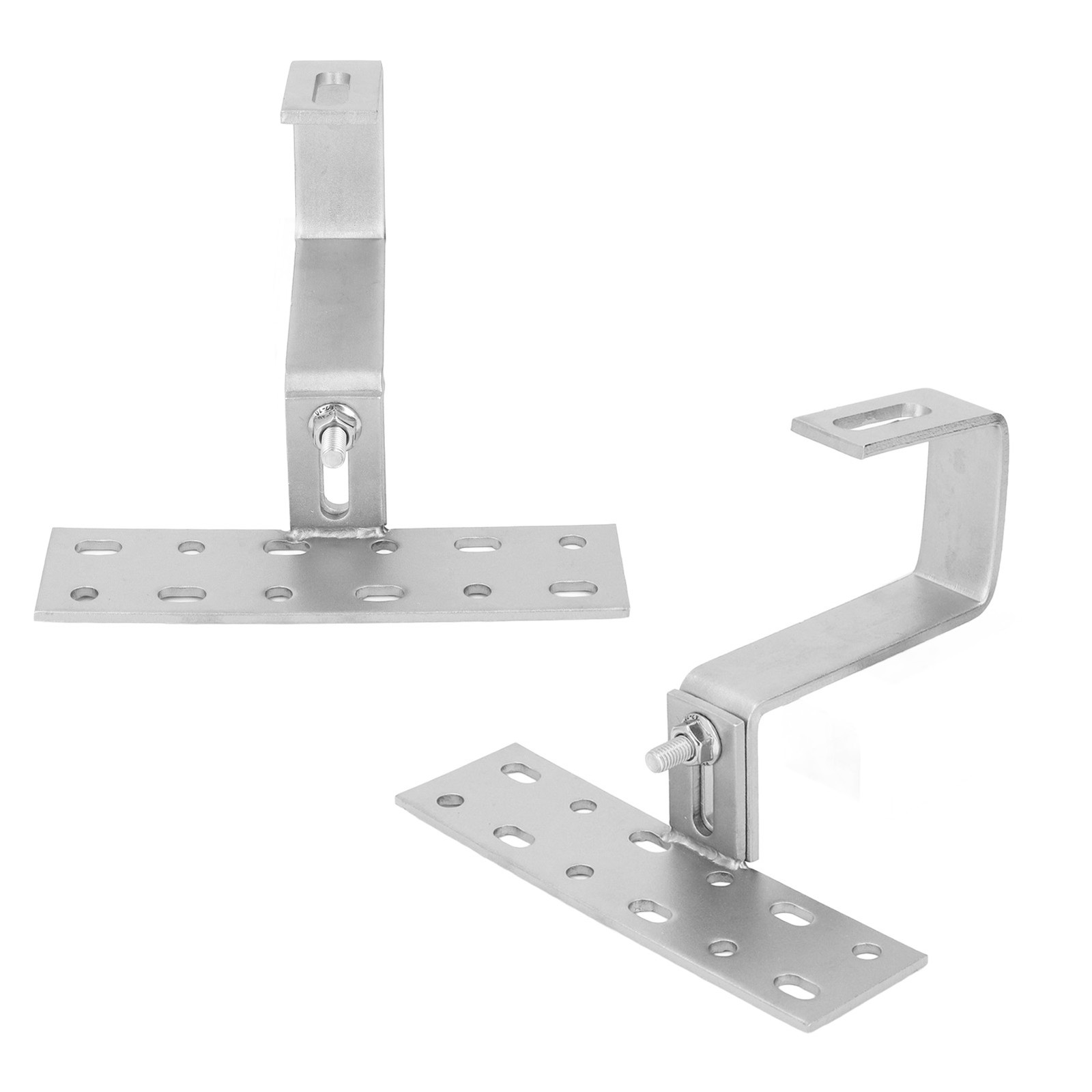 Stainless Steel Solar Panel Brackets Durable Mounting For Tile Roof