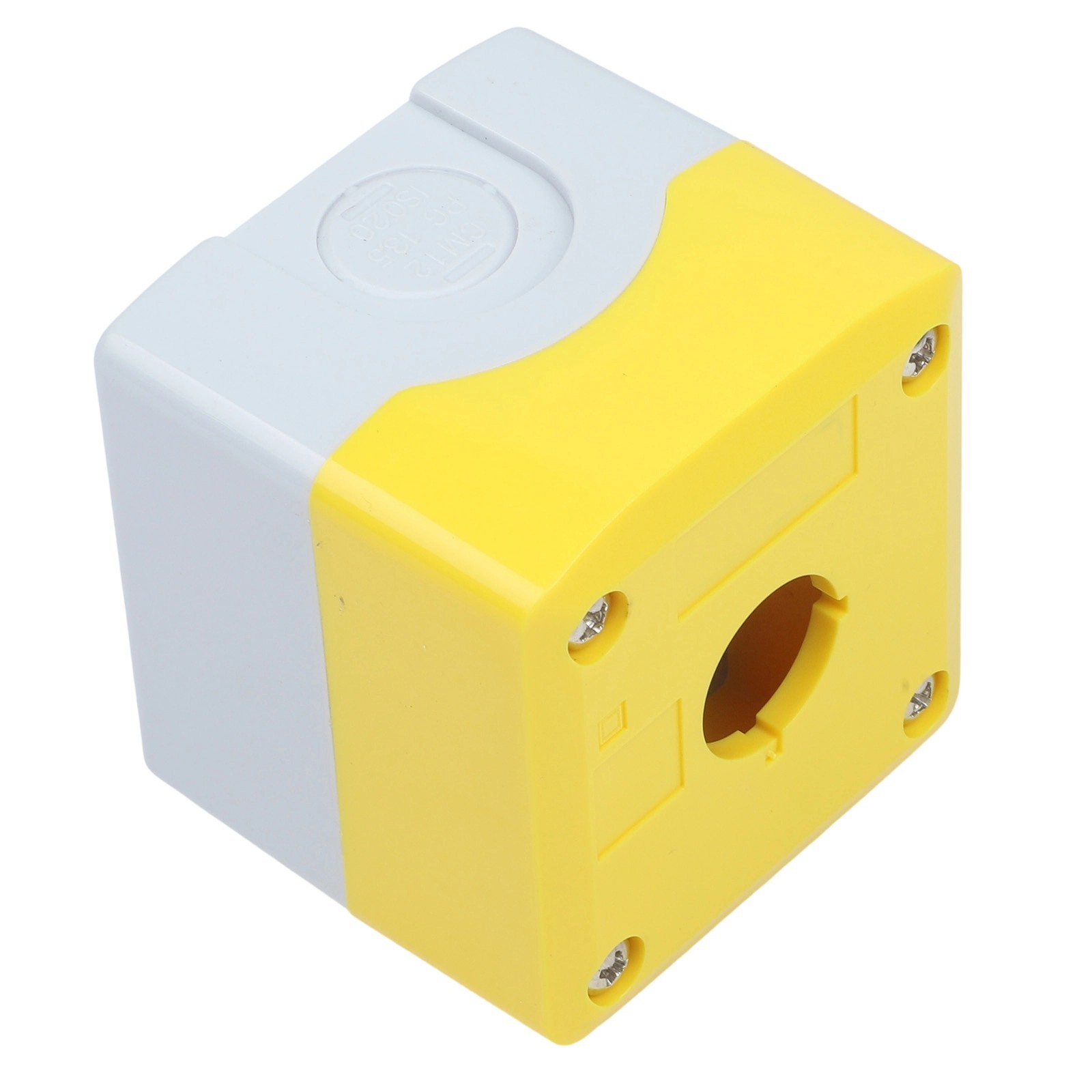 Industrial Push Button Control Box IP65 Waterproof ABS+PC Material Yellow