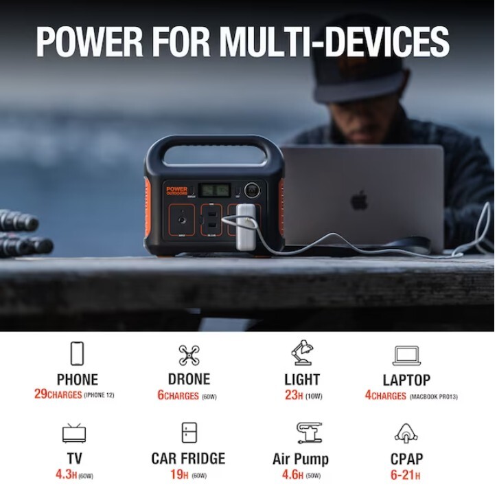 Portable Generator Power Station Jackery Explorer 290 (290Wh) 200-Watt