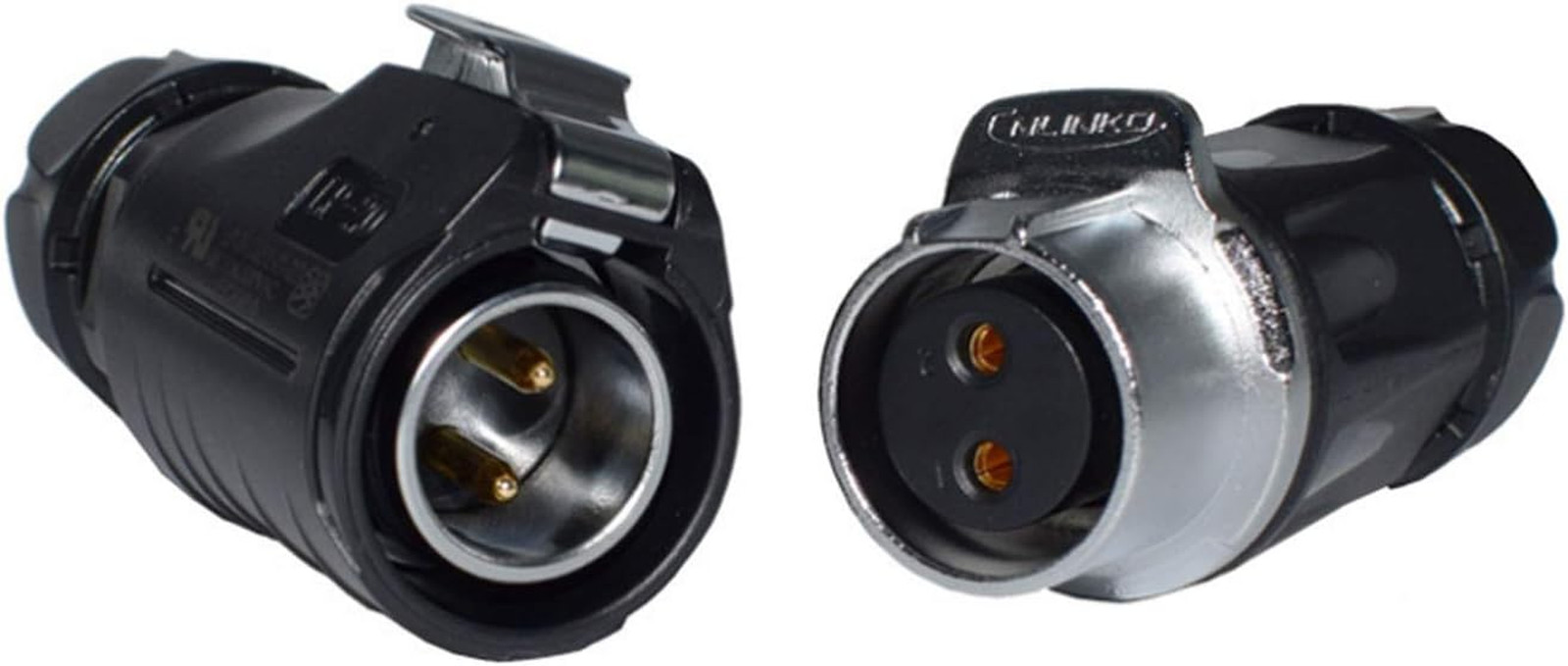 10AWG 2 Pin Power Industrial Circular Connector，For Furrion,Solar Panel Suitcase
