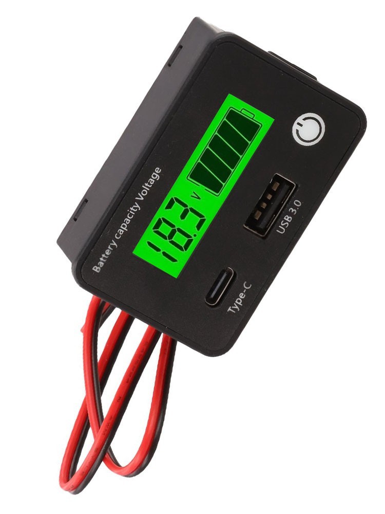DC8 30V Voltage Battery Capacity Indicator for Car and Motorcycle Application