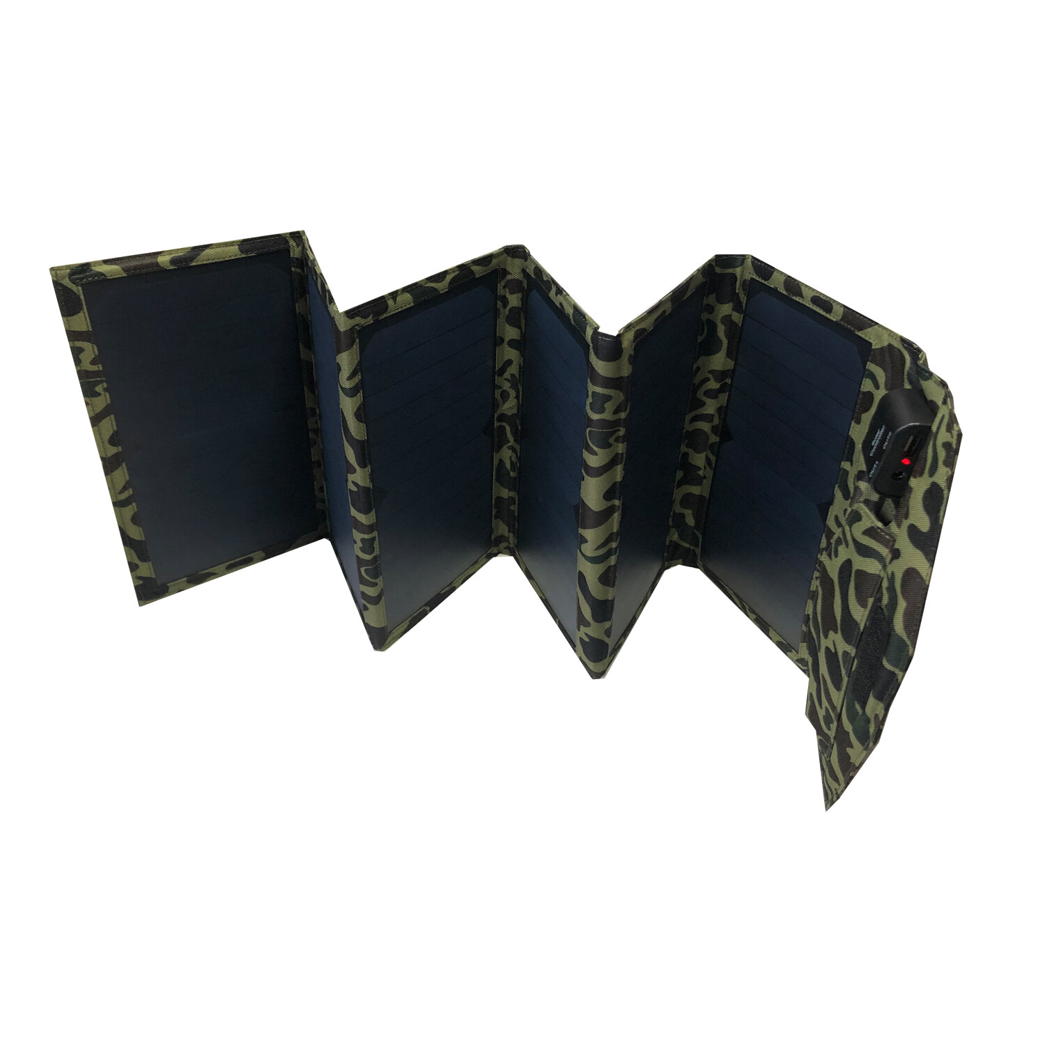 40W Portable Folding Solar Panel Charger 18V/5V for Phone Tablet 12V Battery