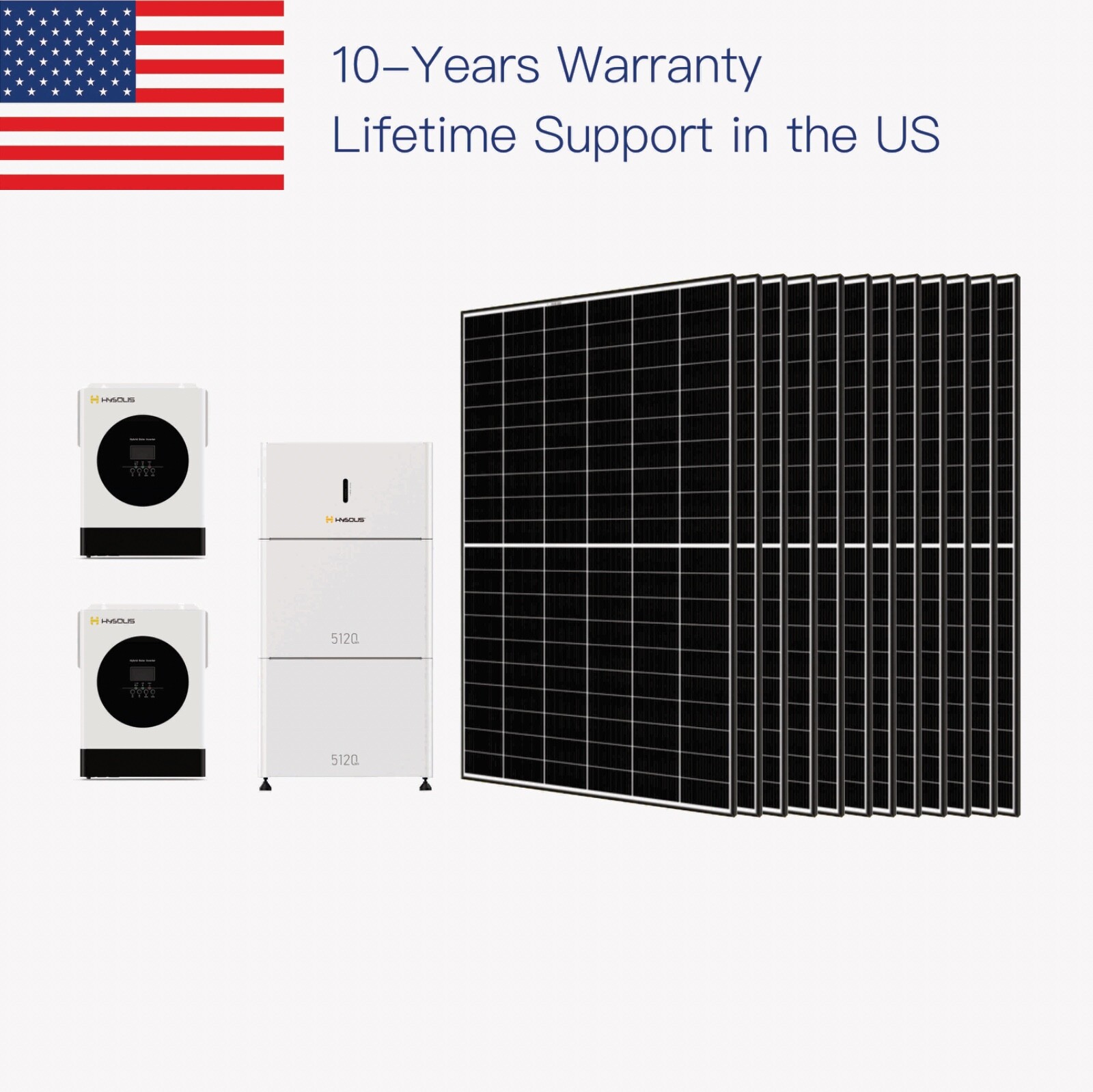 Solar power system complete kit Solar lithium battery power station ready to use