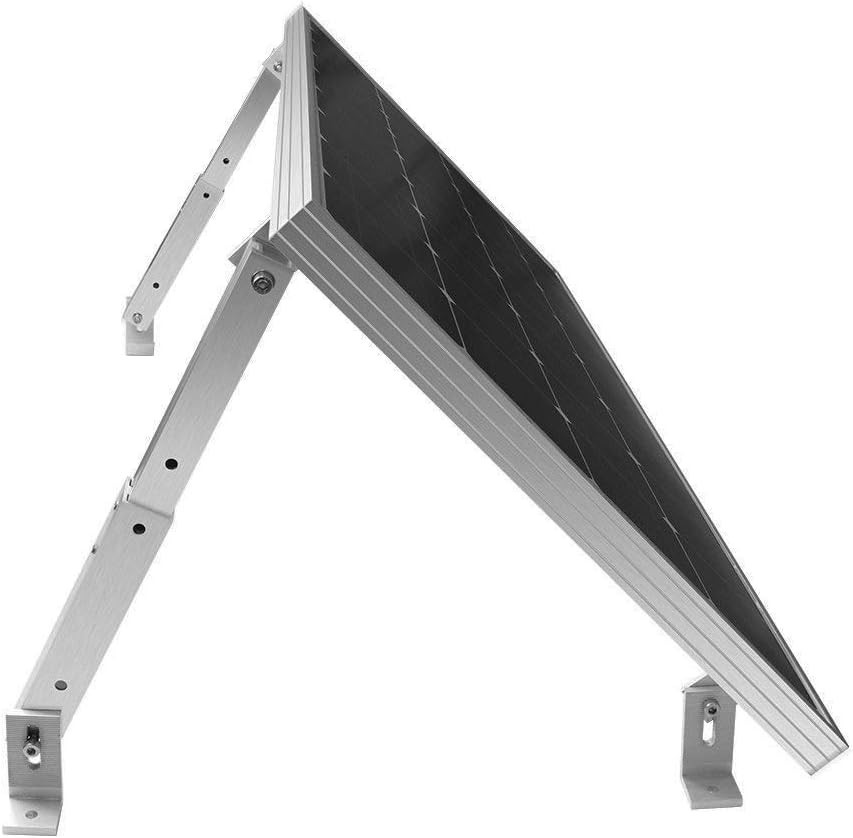 Adjustable Solar Panel Tilt Mount Brackets support up to 150 Watts Solar Pane…