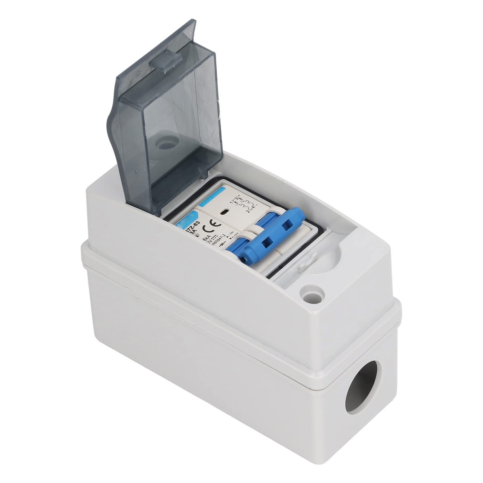 DC Miniature Circuit Breaker with Box, 63A 1000V Solar PV Disconnect Switch w…