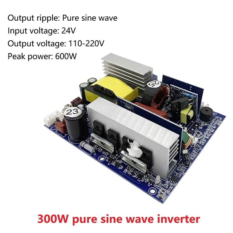 12V 24V 48V to 220V Pure Sine Wave Inverter 300W 500W for Solar Energy Systems