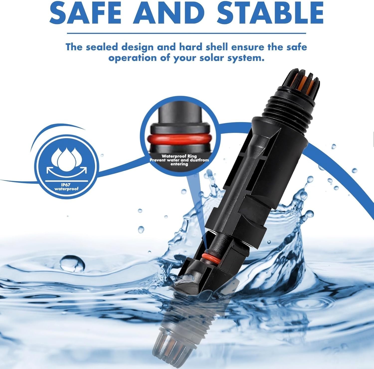 Universal Compatibility Solar Connectors