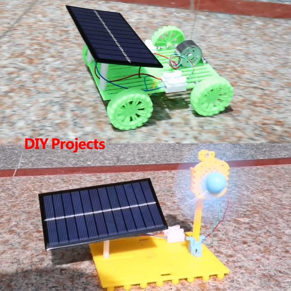 4Pcs 5V 6V 1W Mini Solar Panels for Solar Power Mini Solar Cells Outdoor Elec…