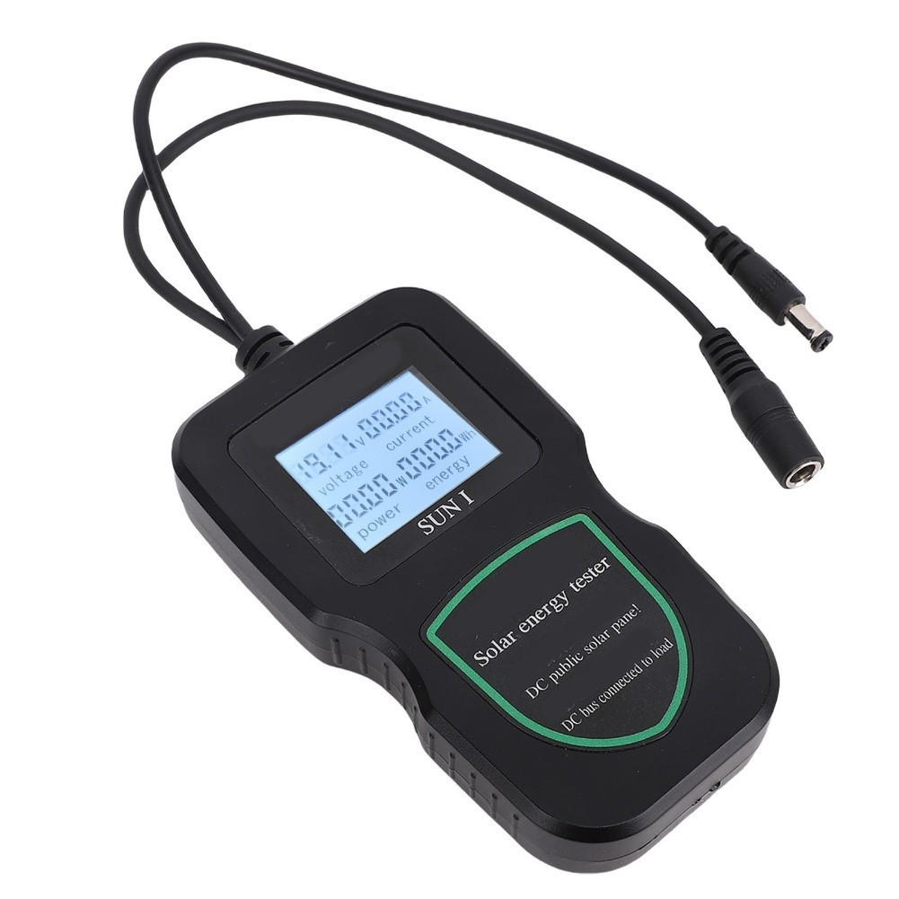 Photovoltaic Panel Tester with LCD Display Solar Tester for Power Measurement