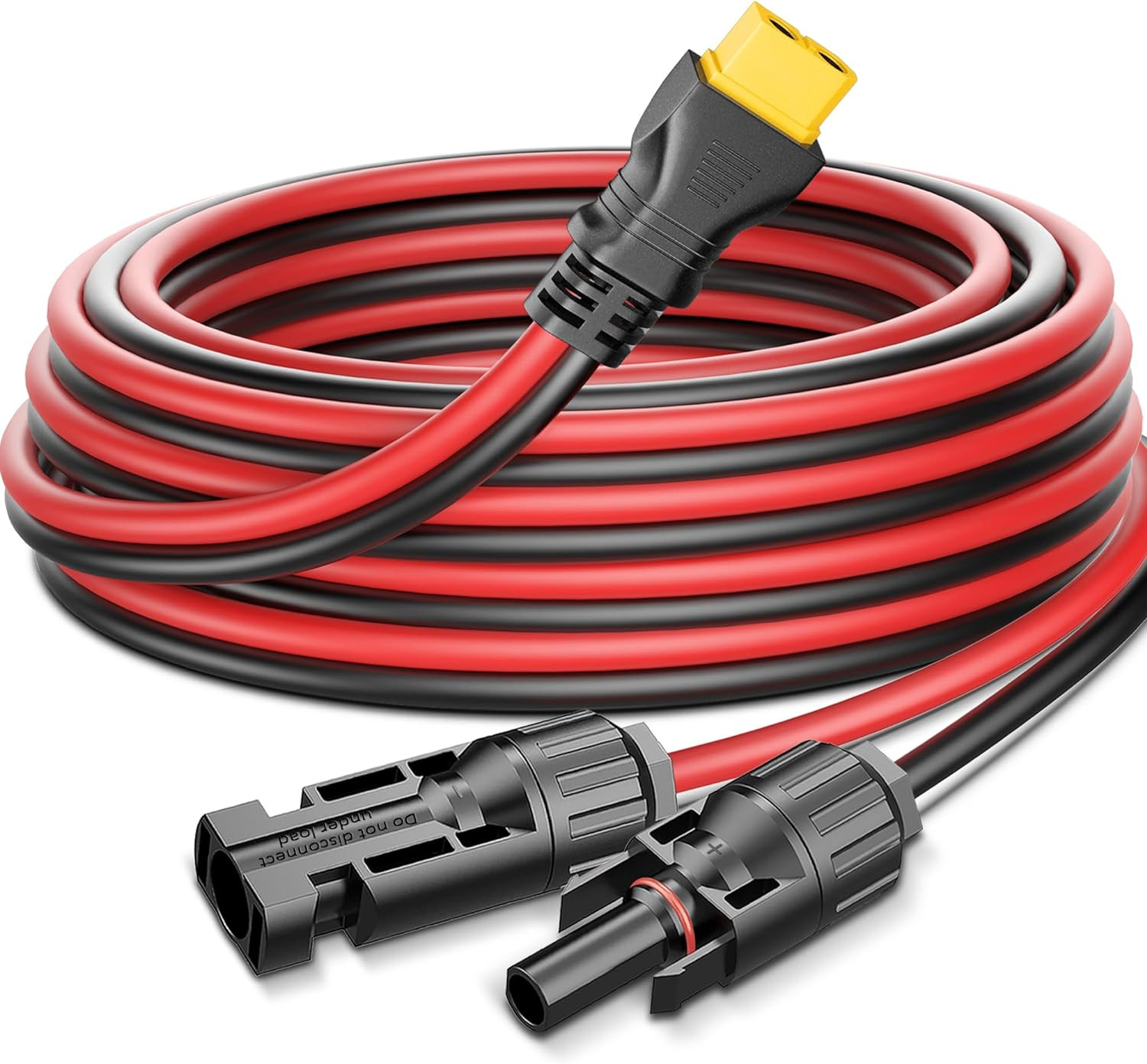 10AWG Solar to XT60 Charging Cable(12Ft), Solar to XT60 Charging Extension Wire