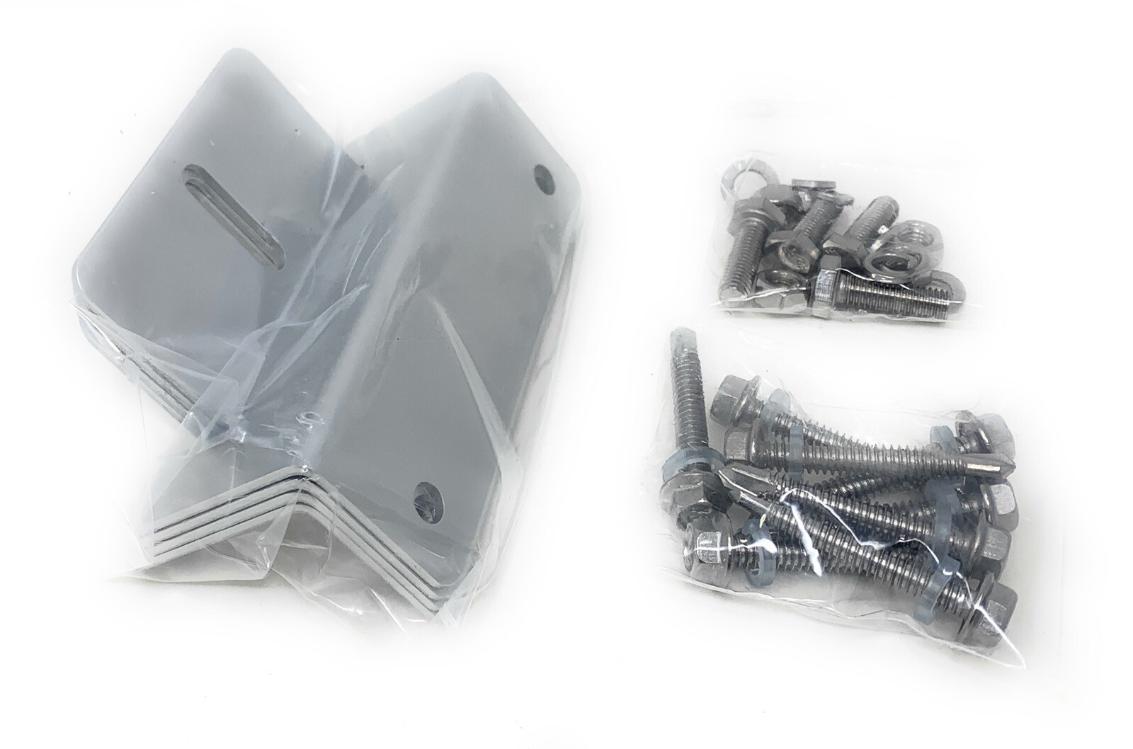 HQST MTS-ZB Solar Panel Mounting Z Brackets 1 Set of 4 Brackets