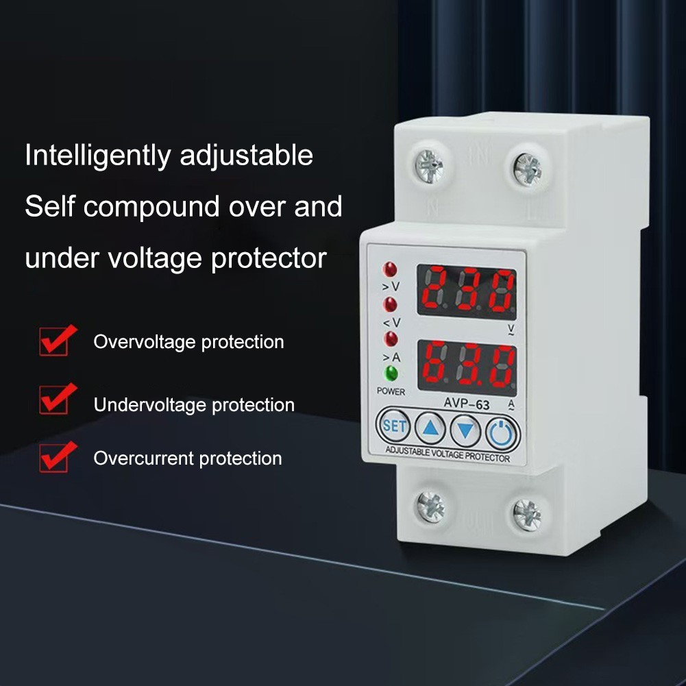 Easy Install Rail Type Overvoltage and Undervoltage Protection Solution