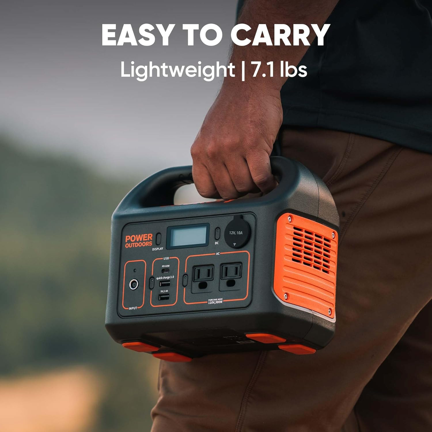 Jackery Solar Generator 300, 293Wh Power Station with 40W Solar Panel, 300W Pure
