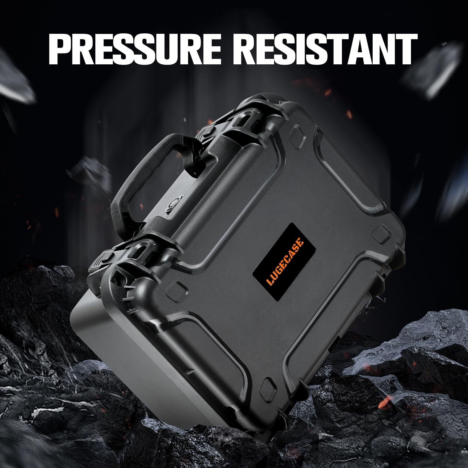Portable Hard Case for Solar Generator – Waterproof Travel Storage Box for Power