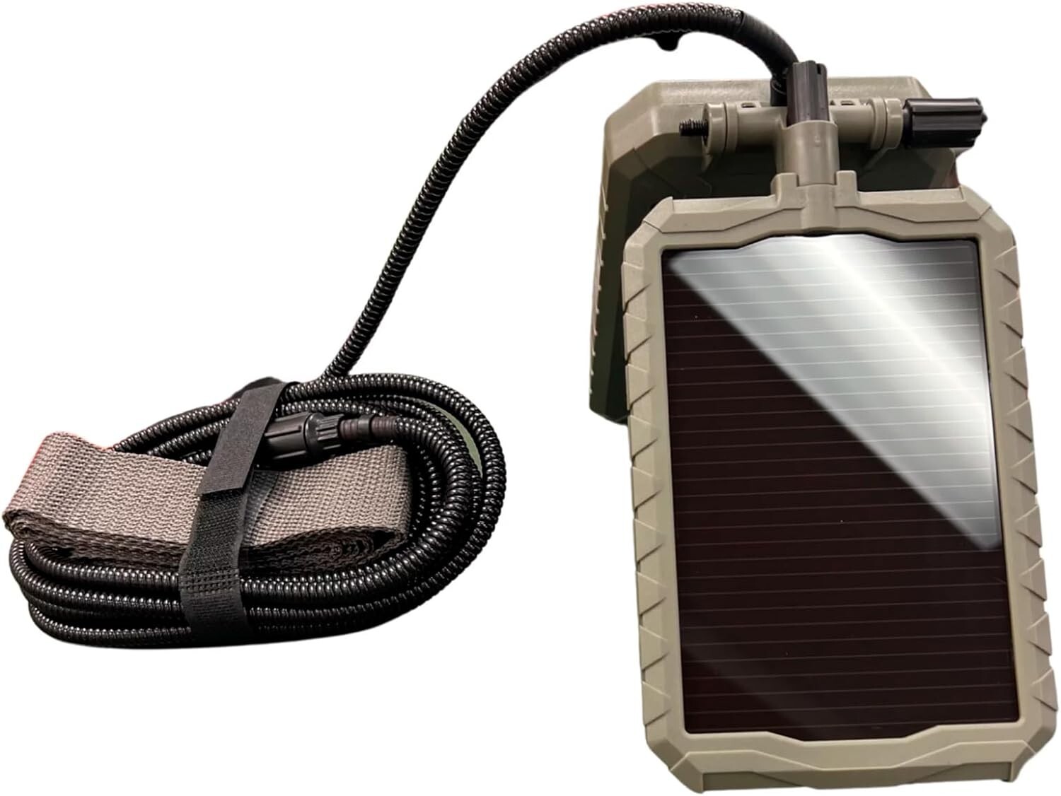 Durable Sol-Pak Solar Battery Pack 12V Solar Power Panel Rechargeable Battery