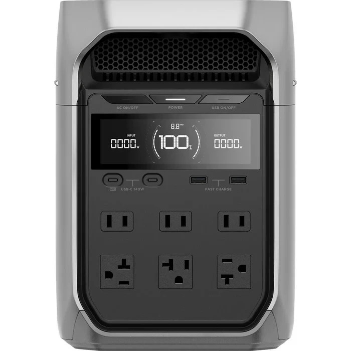 EcoFlow DELTA 3 Plus 1024Wh Portable Power Station with 1800W Output and X-Boost