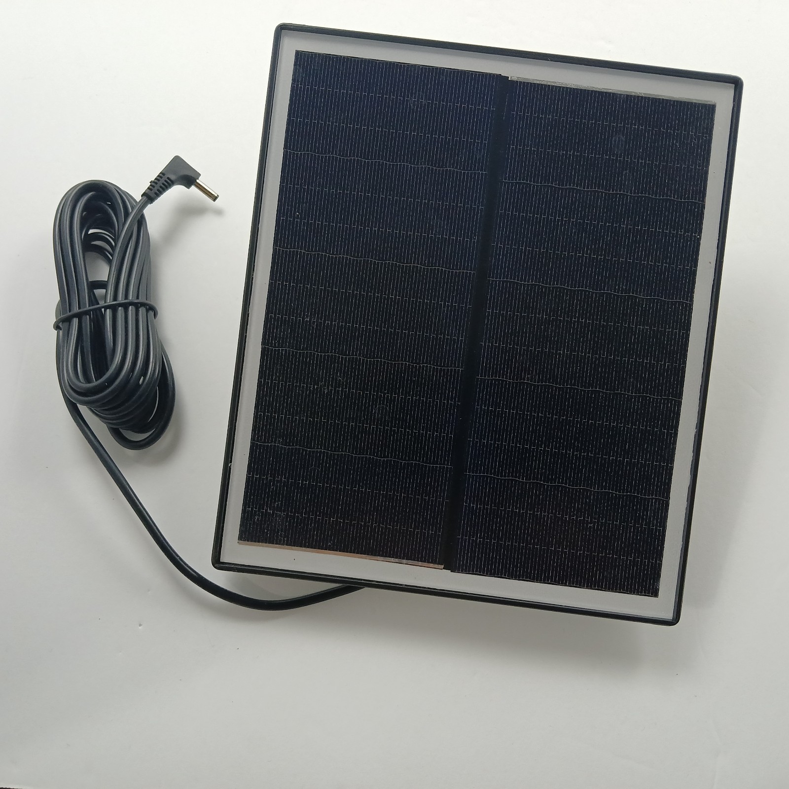 Solar Panel 3.5mm Barrel Plug Waterproof Charger for Wireless Security Camera