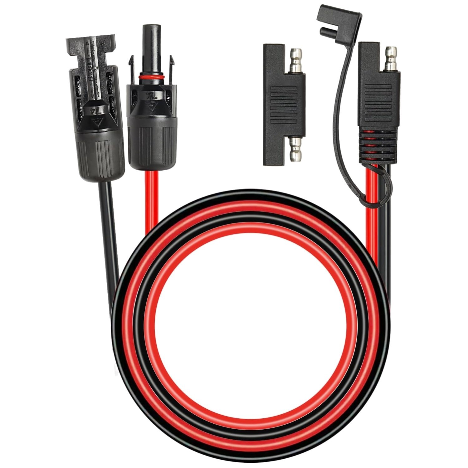 15FT 10AWG Solar Extension Cable with SAE Polarity Reverse