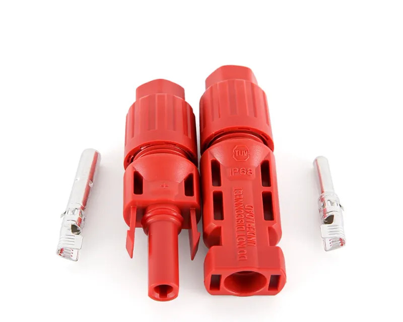 1 Pair PV Connector TUV Approved 1000V DC 35A Male Female For 2.5–6mm² Cable
