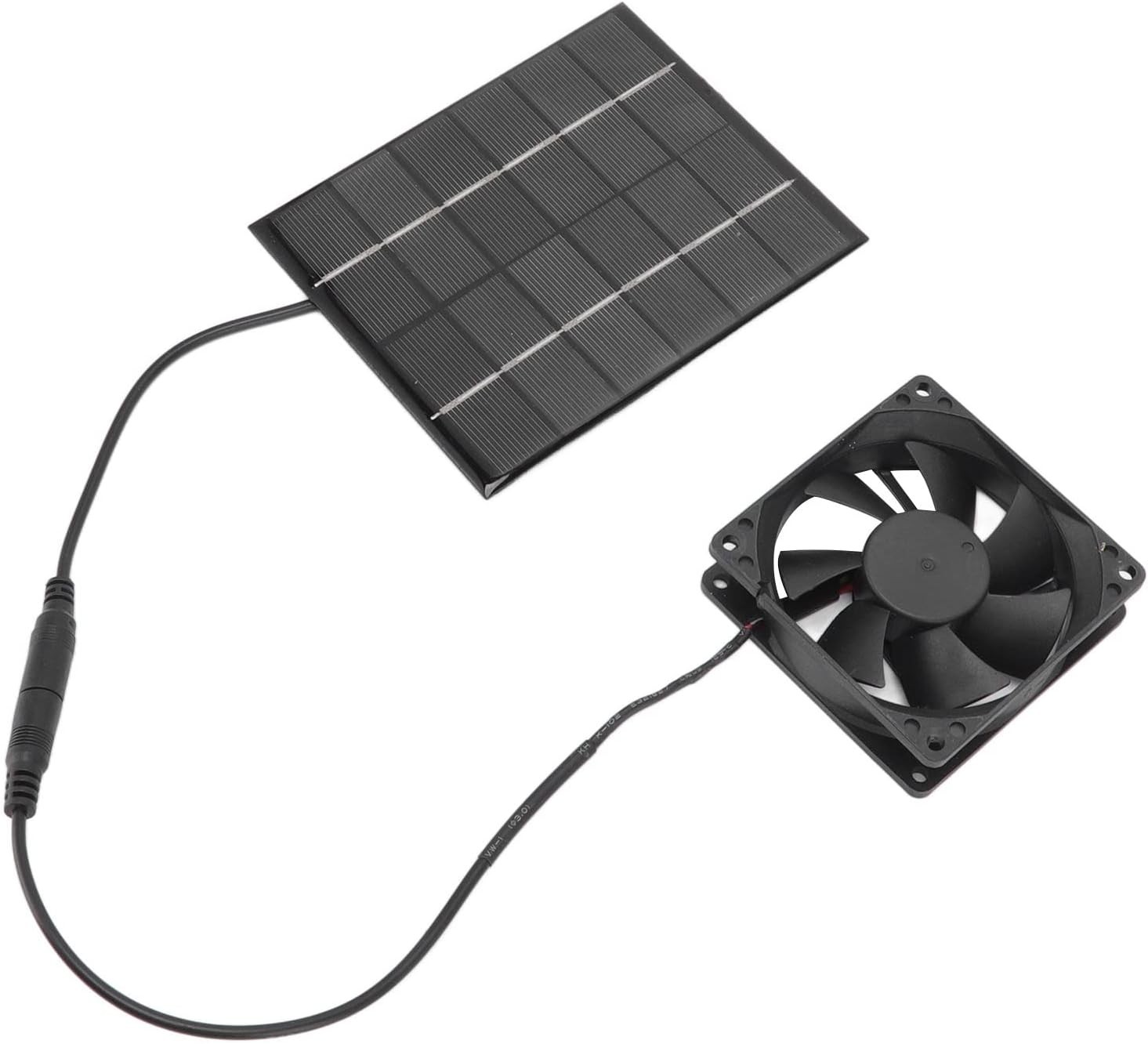 High Efficiency Solar Panel Fan Kit – Compact Exhaust System for Sheds & Windows