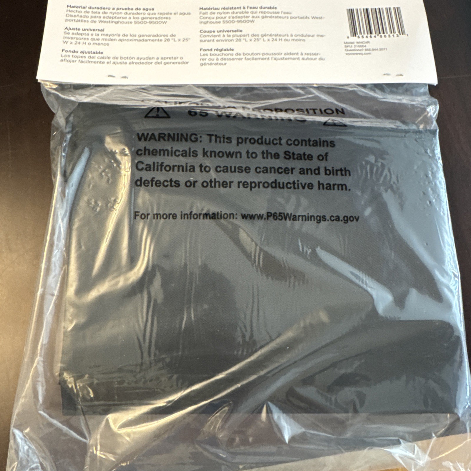 Westinghouse Outdoor Power Equipment WGen Generator Cover – Universal Fit