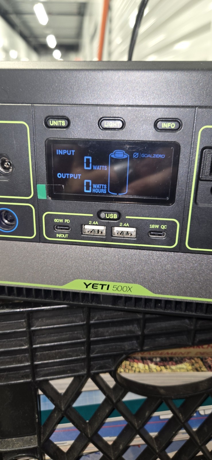 Goal Zero Yeti 500X Lithium Portable Power Station – GZ36100