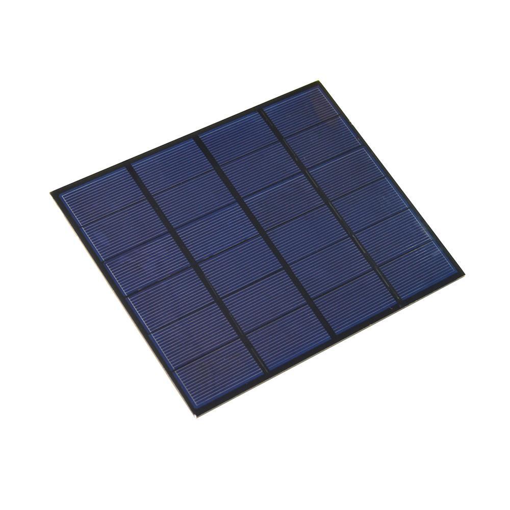 visiPower 6V 3.5W 0.58A Mini Monocrystalline Solar Panel DIY Cell Battery System