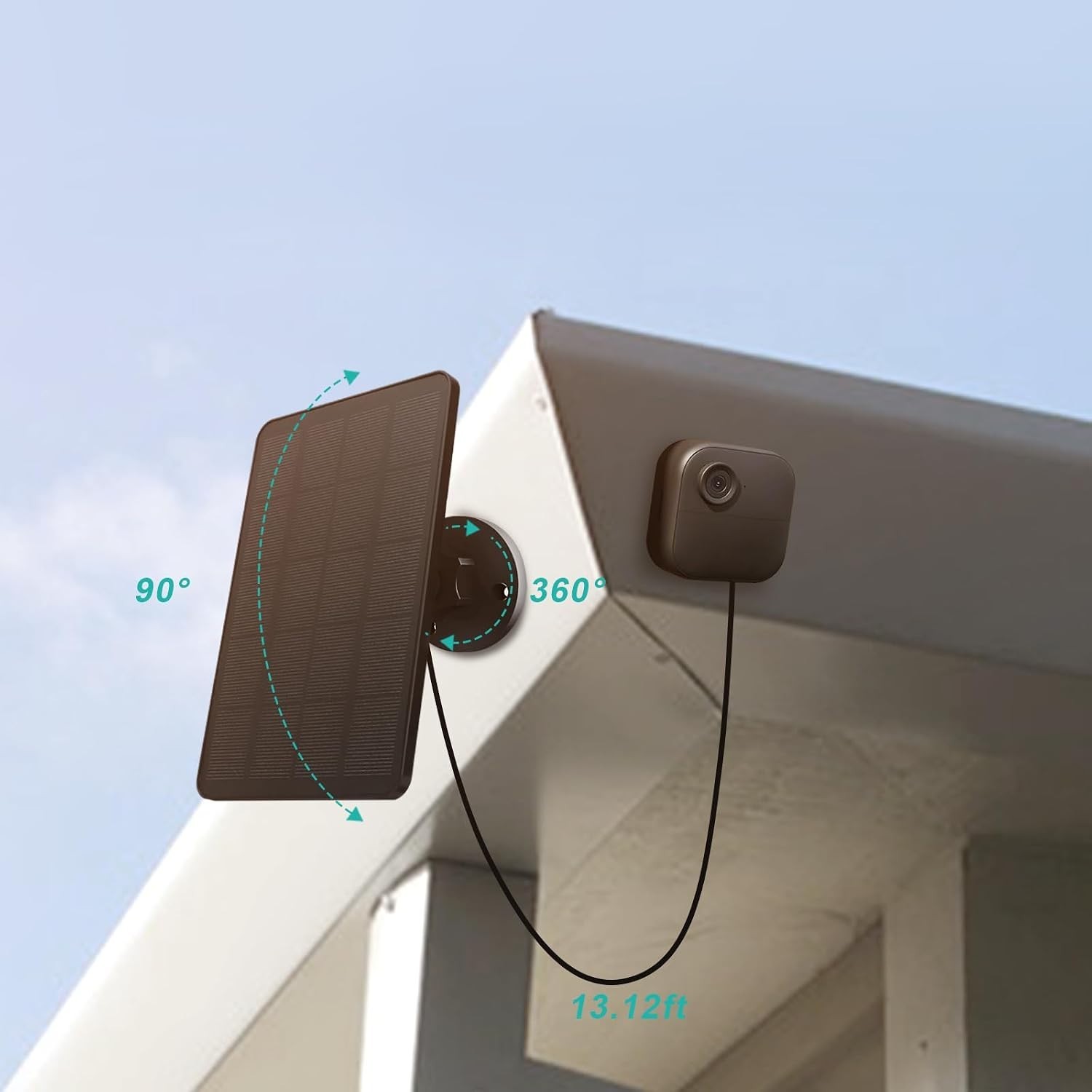 Solar Panel for Blink Camera Outdoor, Solar Panel 4W Compatible with Blink Ou…
