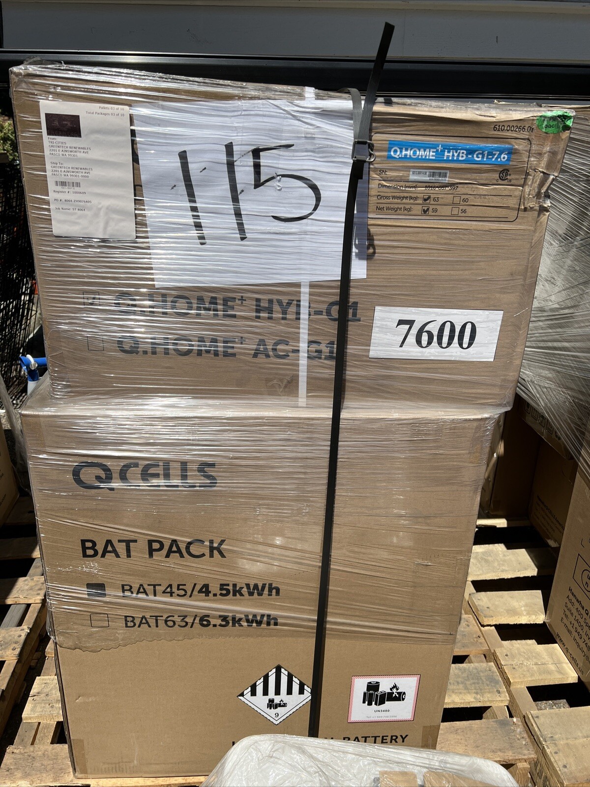 Q Cell Solar Inverter And Battery Back Up System