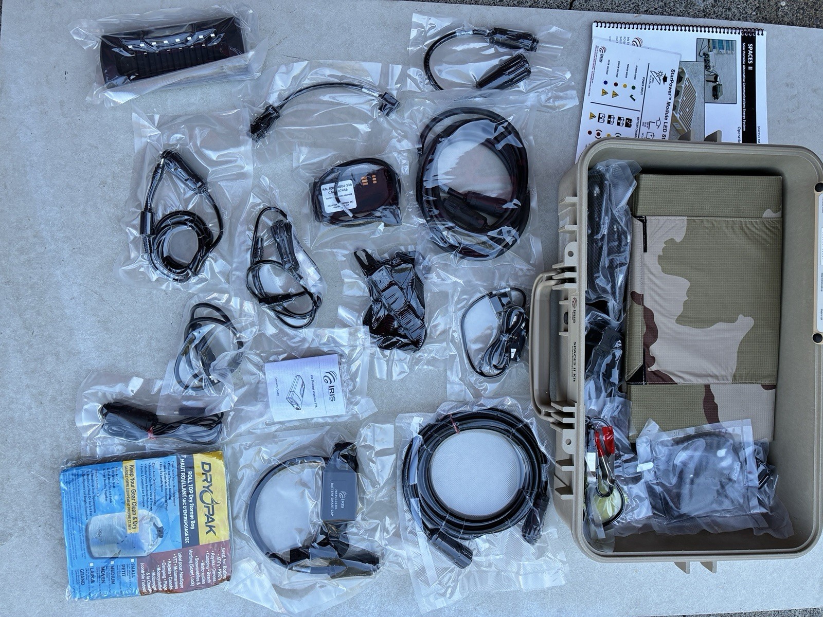 IRIS SPACES II Solar Portable Communications Energy System StarPower Module Kit