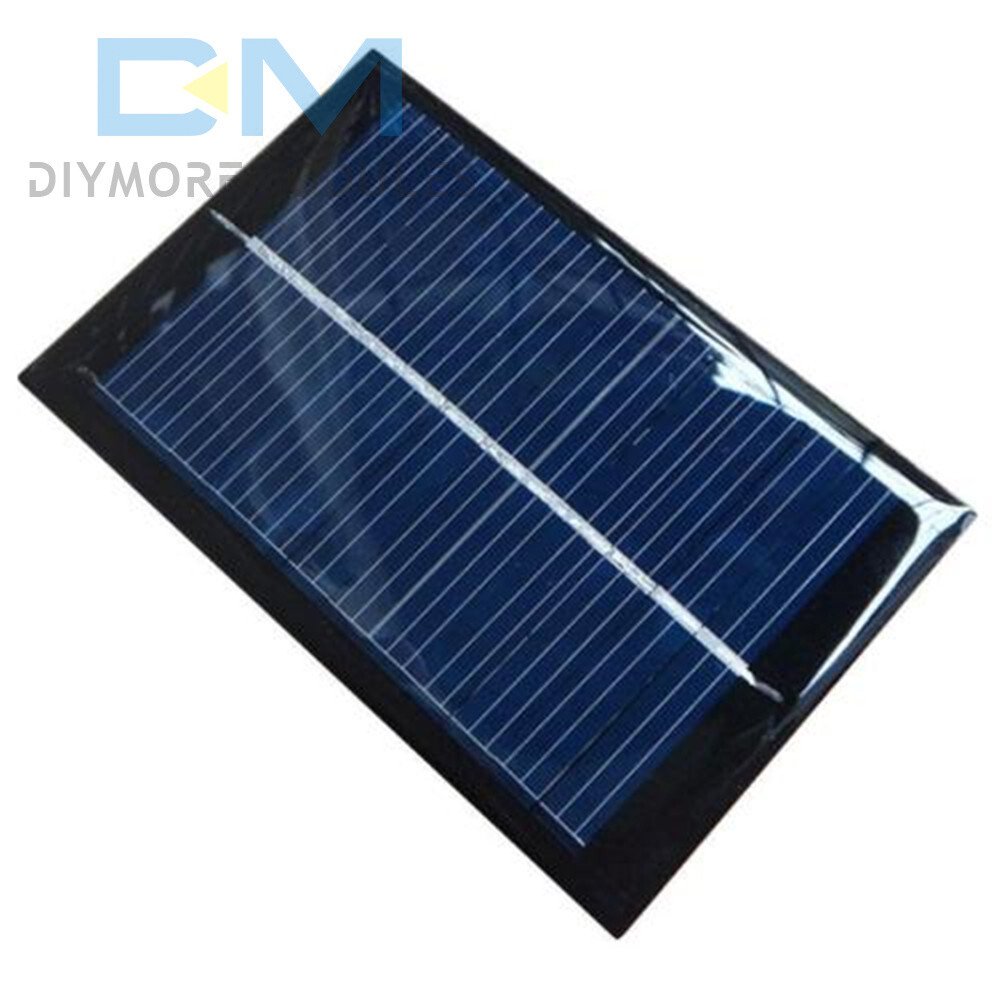 6V 100mA 0.6W Polycrystalline Mini Epoxy Photovoltaic Solar Panel Cell Charger