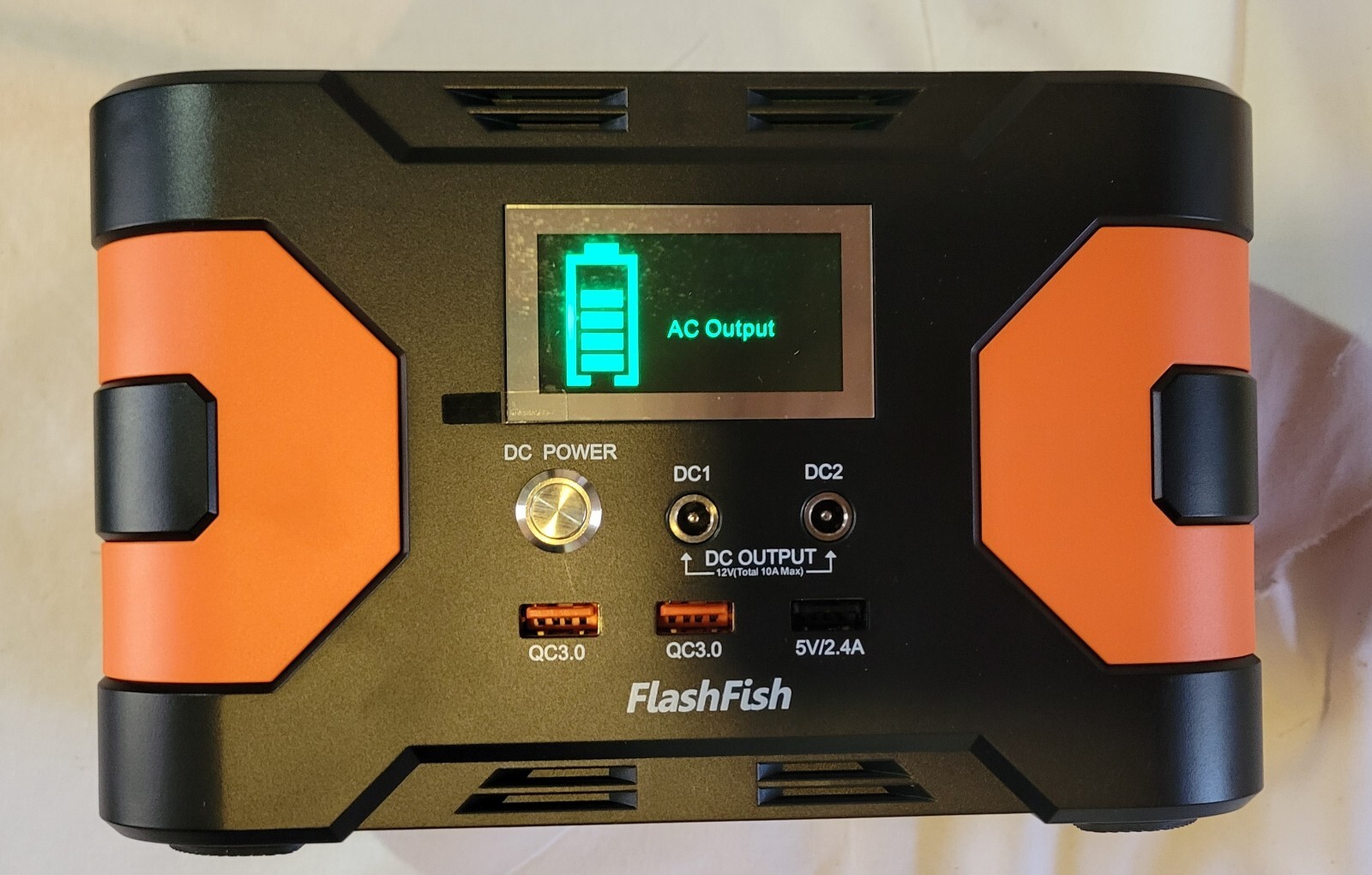 Flashfish Portable 45000mAh/166Wh Solar Generator Battery Power Station New