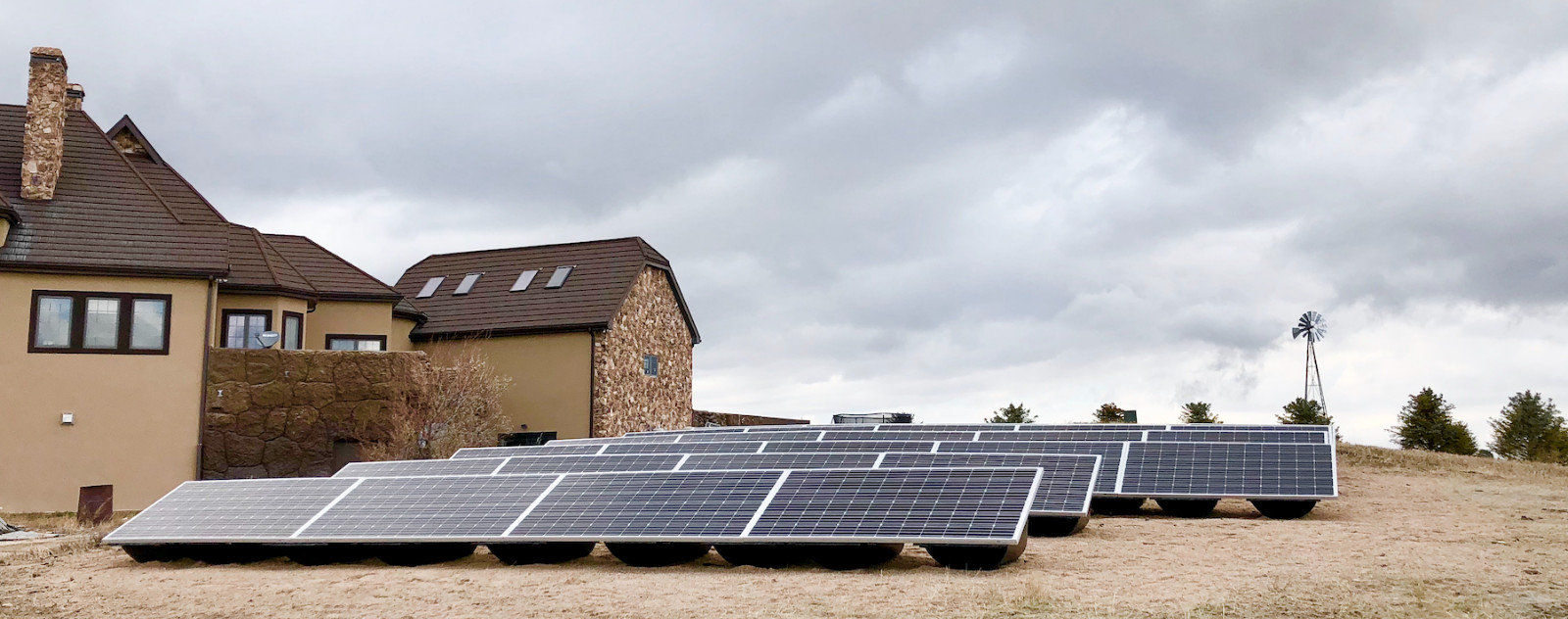 10 x PowerField PowerRack Solar Ground-Mount System for Panels up to 41.3” Width
