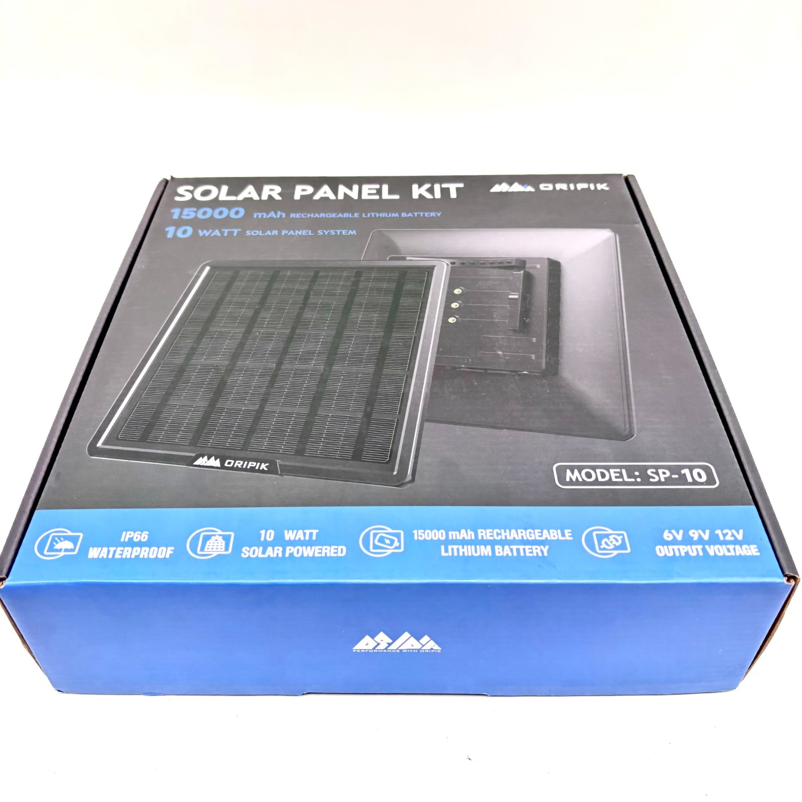 10 Watts Waterproof Solar Panel System For Trail Cameras Model SP-10