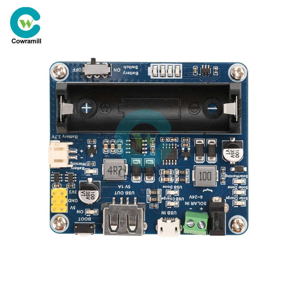 6V~24V Solar Panel Power Management Module Support MPPT 850mAh Li-ion Battery