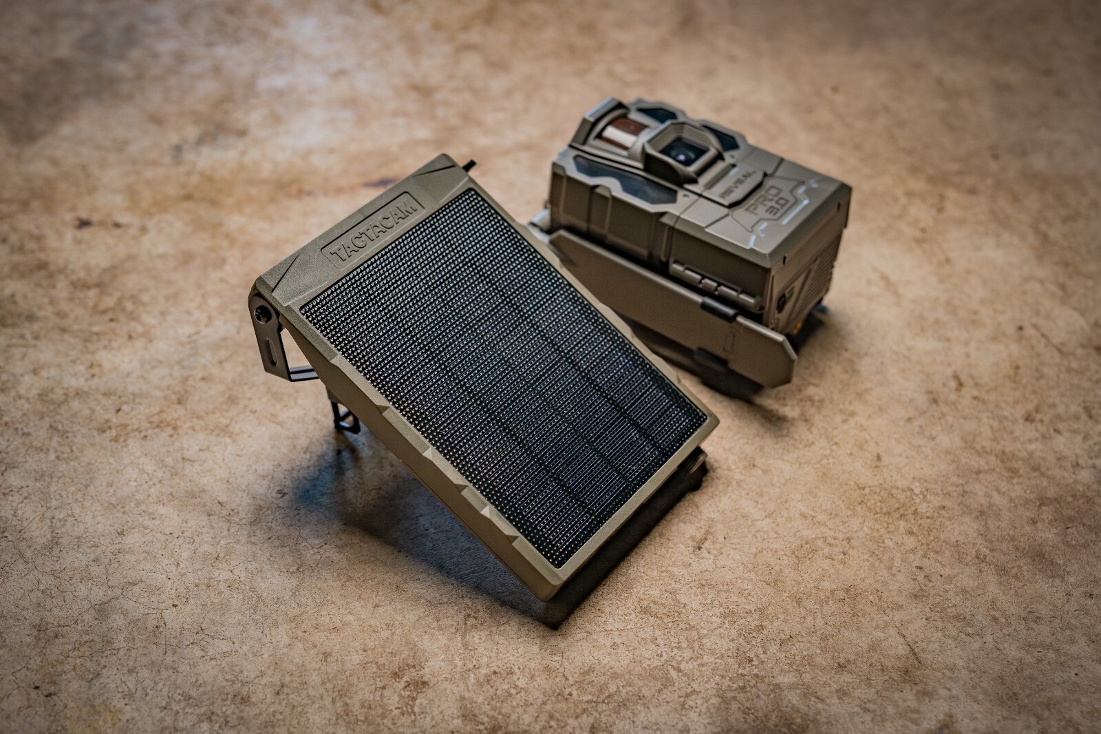 Tactacam Reveal External Solar Panel – Power Your Reveal Trail Camera with Solar