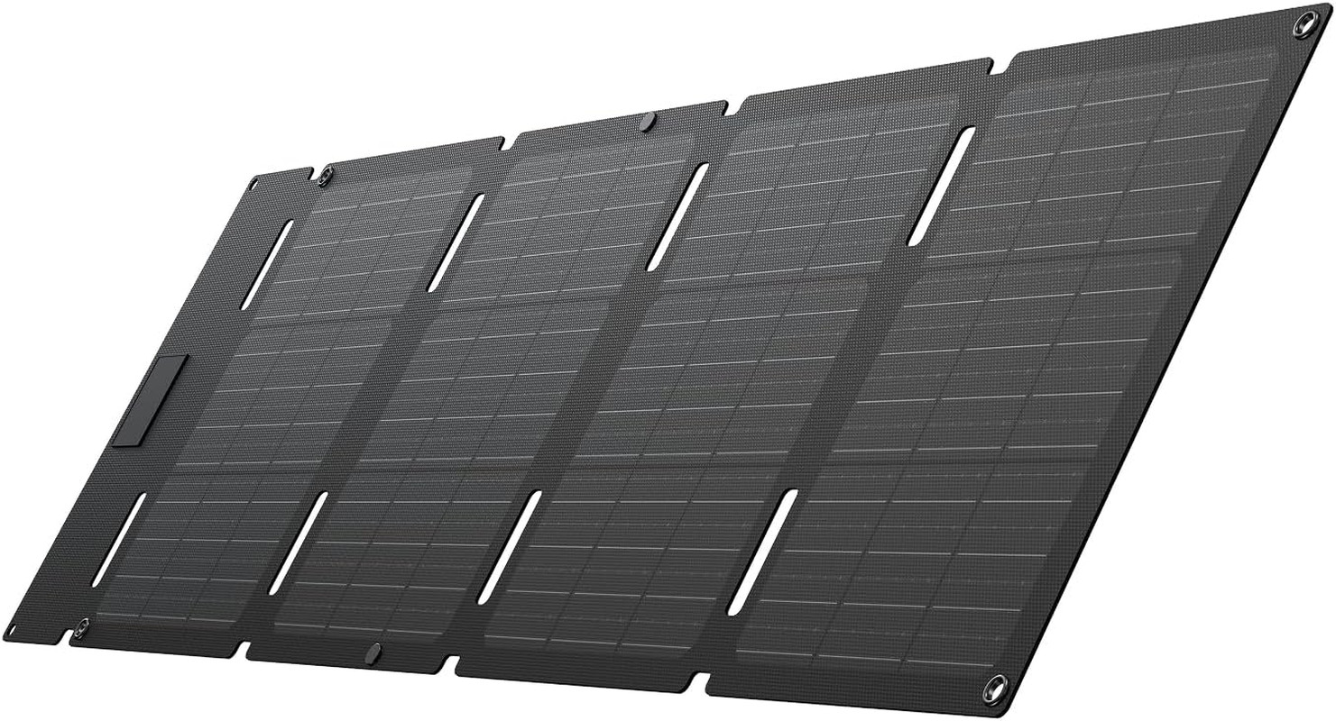 EF ECOFLOW 45W Portable Solar Panel with Type-C, 25% Conversion Efficiency, N Ty